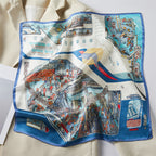 Printed Square Scarf