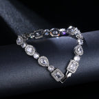 Geometric Zircon Bracelet