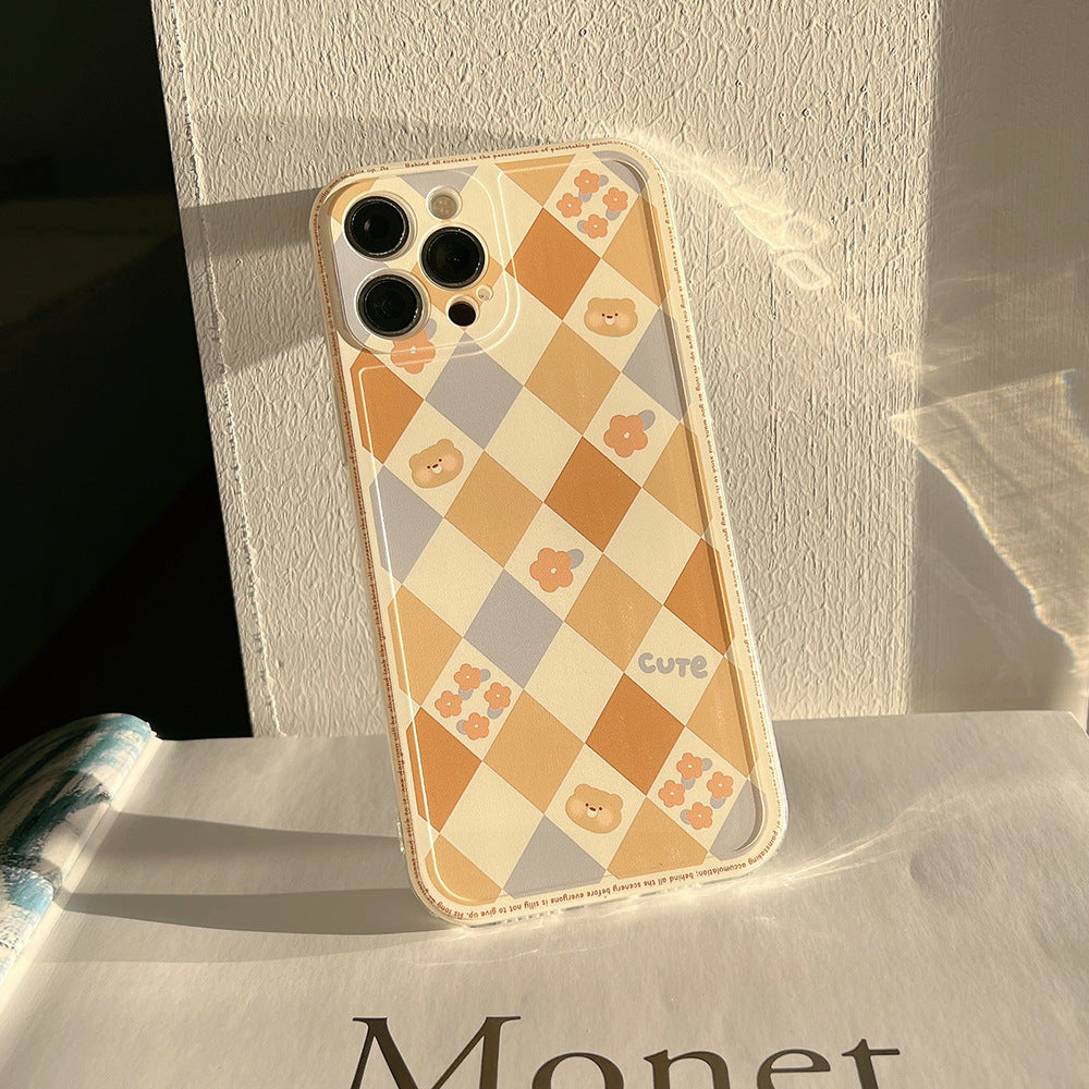 Geometric Grid Phone Case