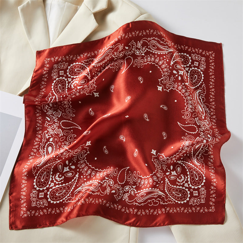 Printed Square Scarf
