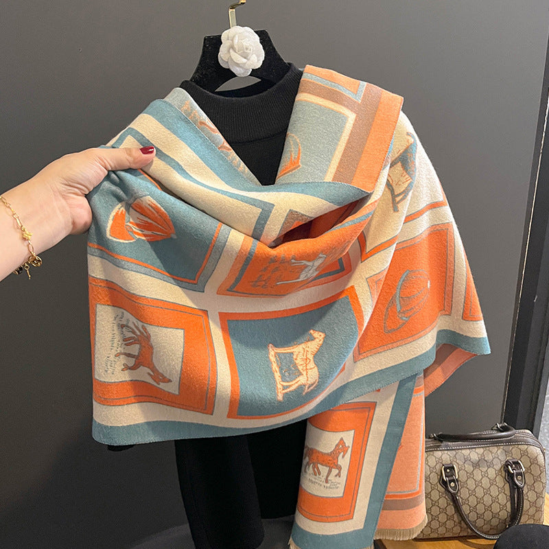 Acrylic Scarf & Shawl