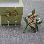Painted Floral Jewelry Collection