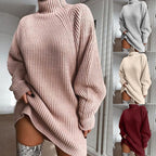 Turtleneck Sweater Dress