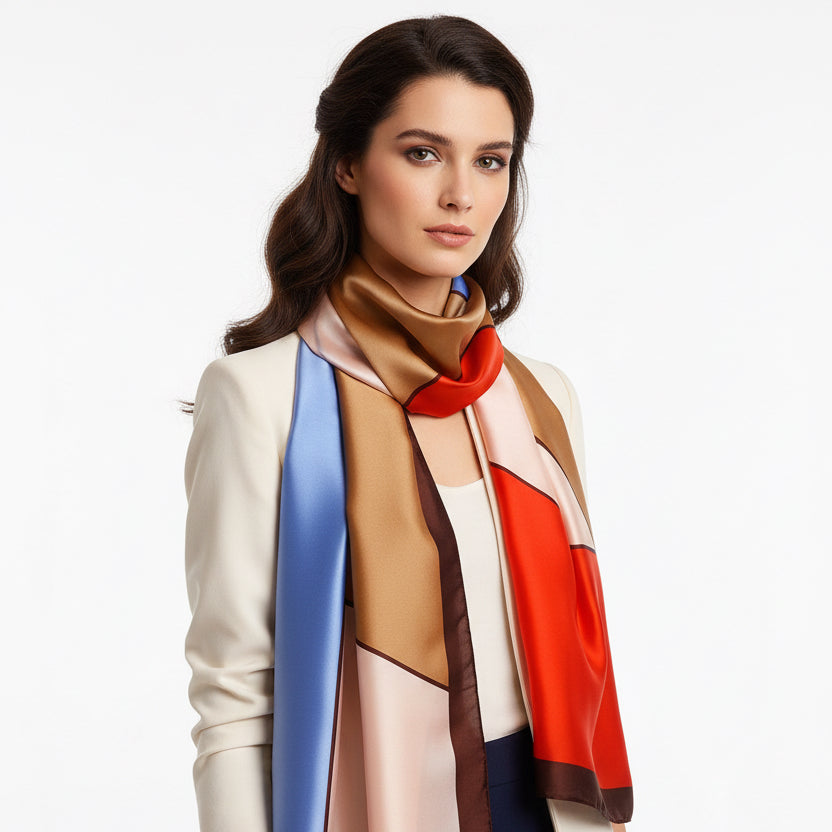 Floral Travel Scarf
