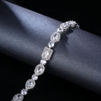 Geometric Zircon Bracelet