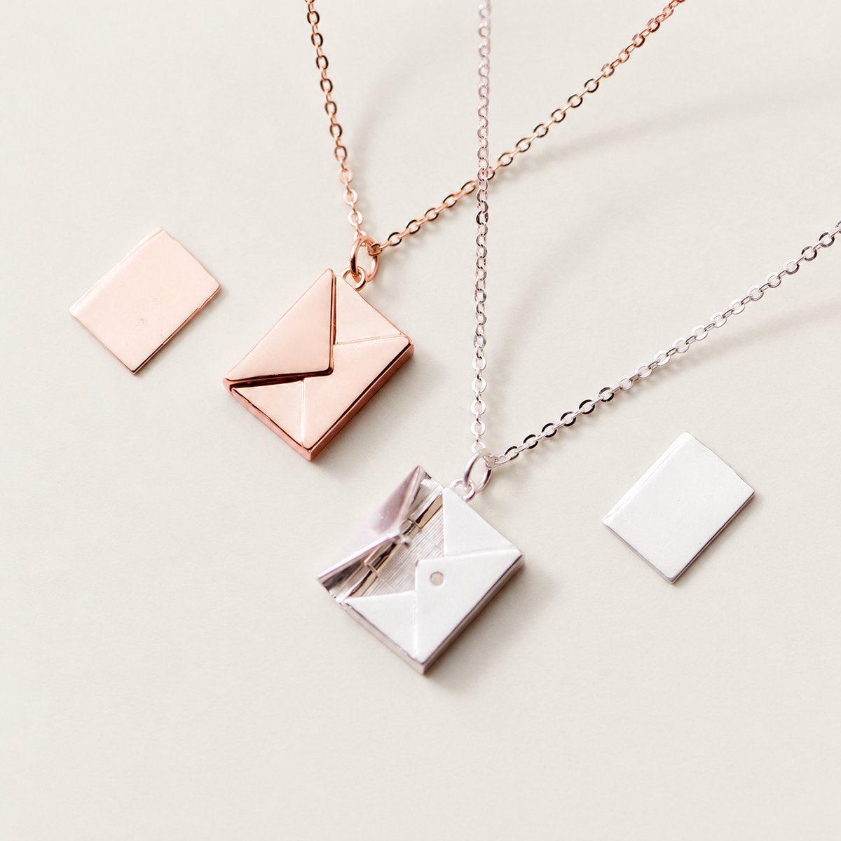 Envelope Pendant Necklace & Gift Options