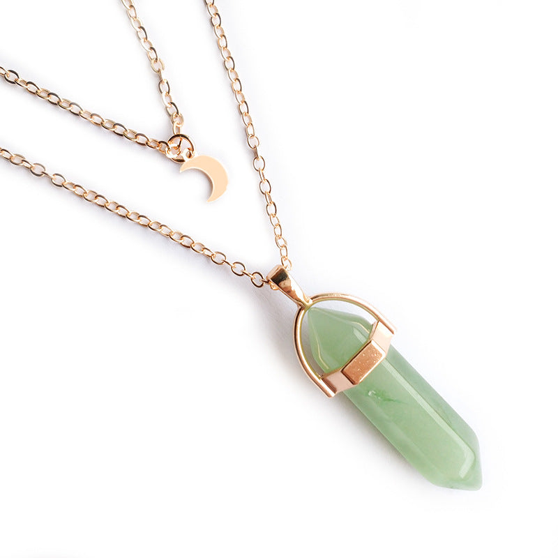 Moon Pendant Necklace