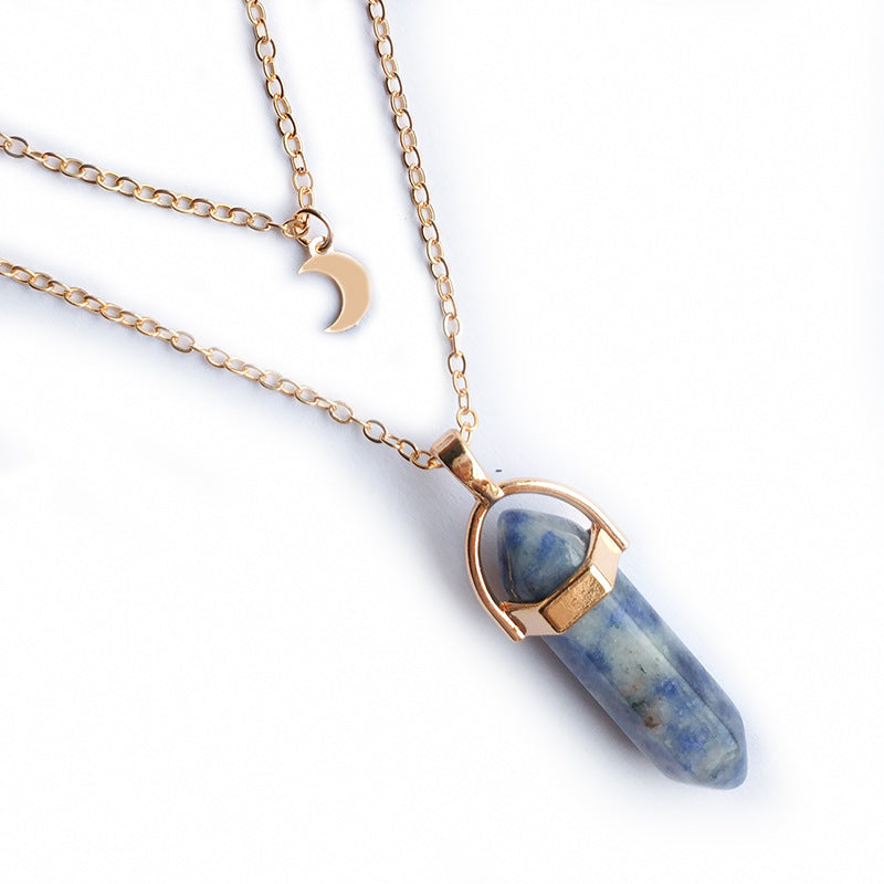 Moon Pendant Necklace