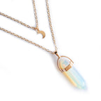 Moon Pendant Necklace