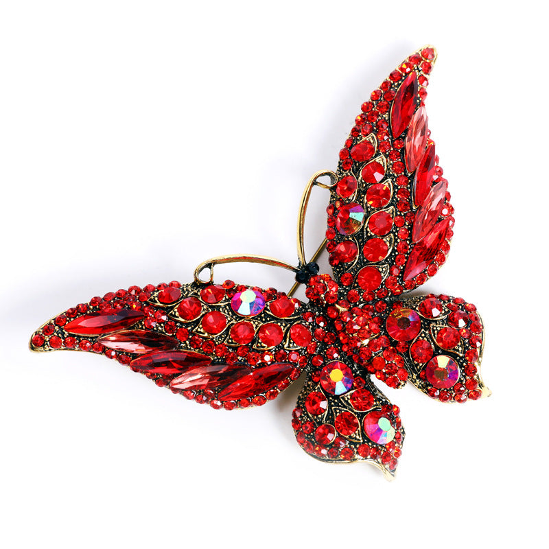 Statement Butterfly Brooch