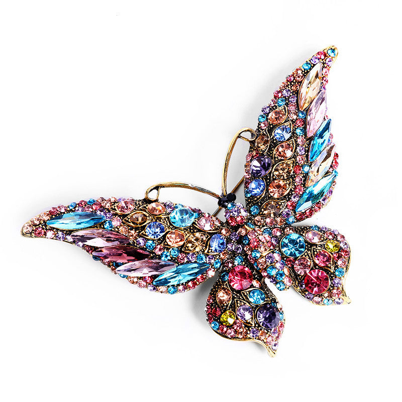 Statement Butterfly Brooch