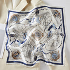 Printed Square Scarf