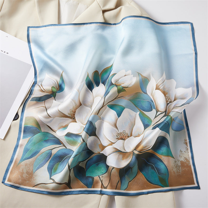 Printed Square Scarf