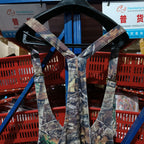 Zip-Front Denim Overalls
