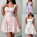 Lace Camisole Mini Dress