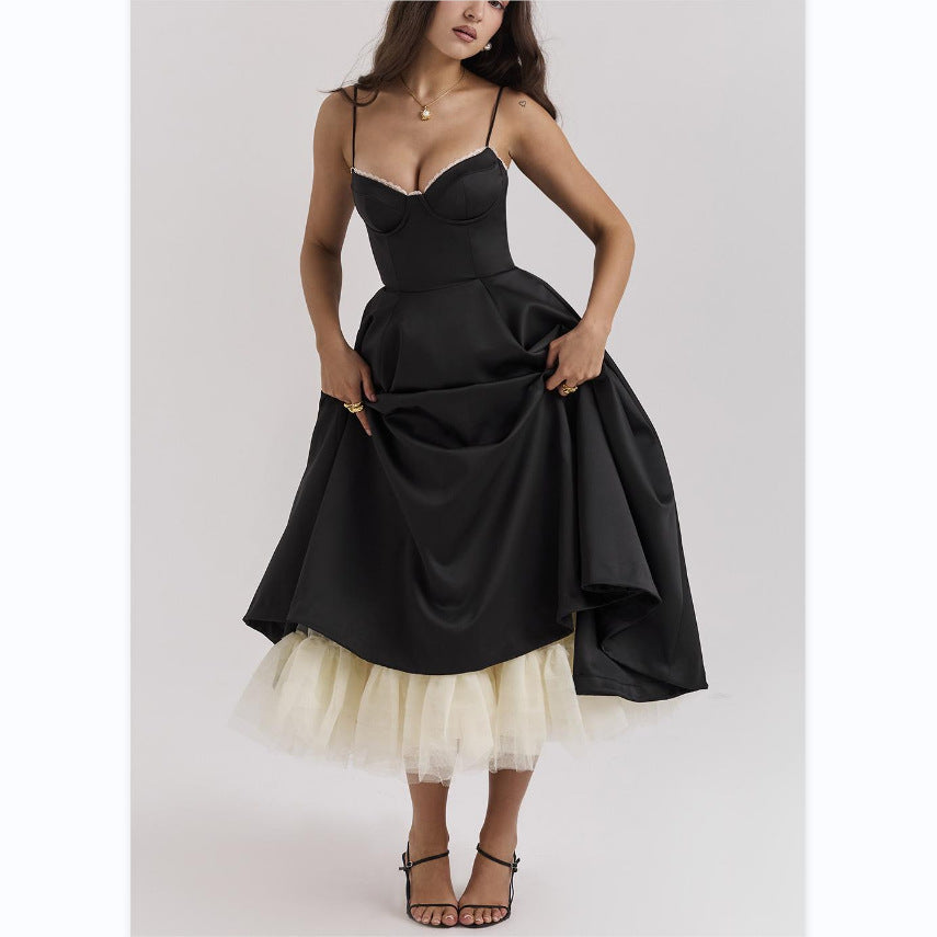 Sleeveless V-Neck Dress