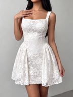 Lace Camisole Mini Dress