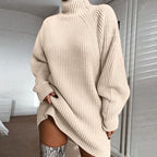 Turtleneck Sweater Dress