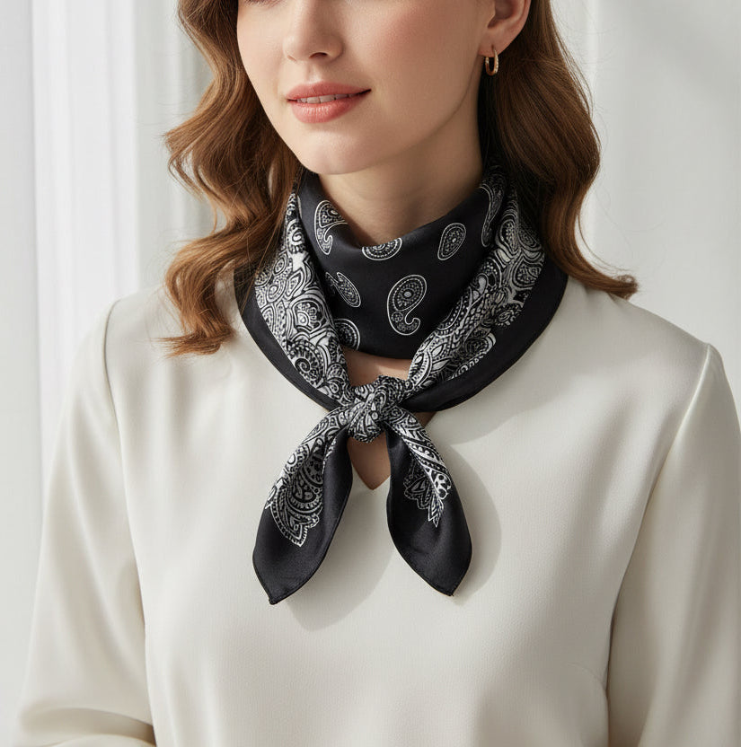 Printed Square Scarf