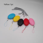 Personal Alarm colour options with a Yellow 1pc label; one selected colour supplied