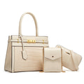 Retro Pattern PU Everyday Bag Set
