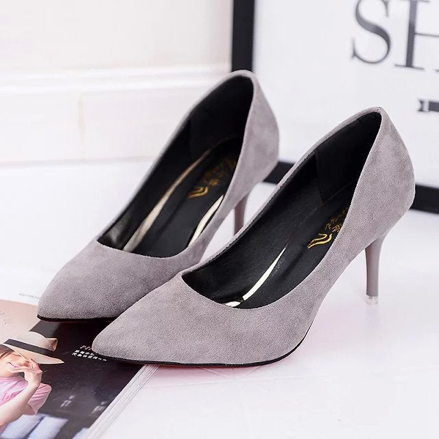 Solid-Colour Pumps