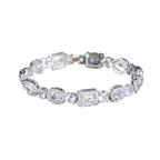 Geometric Zircon Bracelet