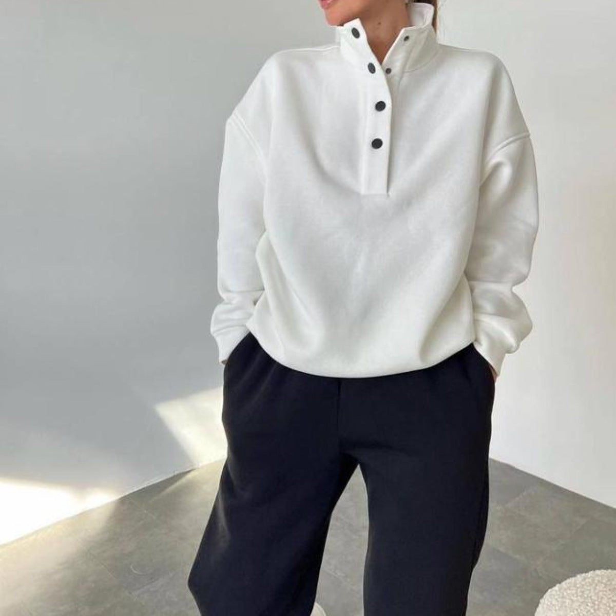 Relaxed Pullover & Trouser Set