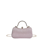 Lock-Closure Chain Evening Bag