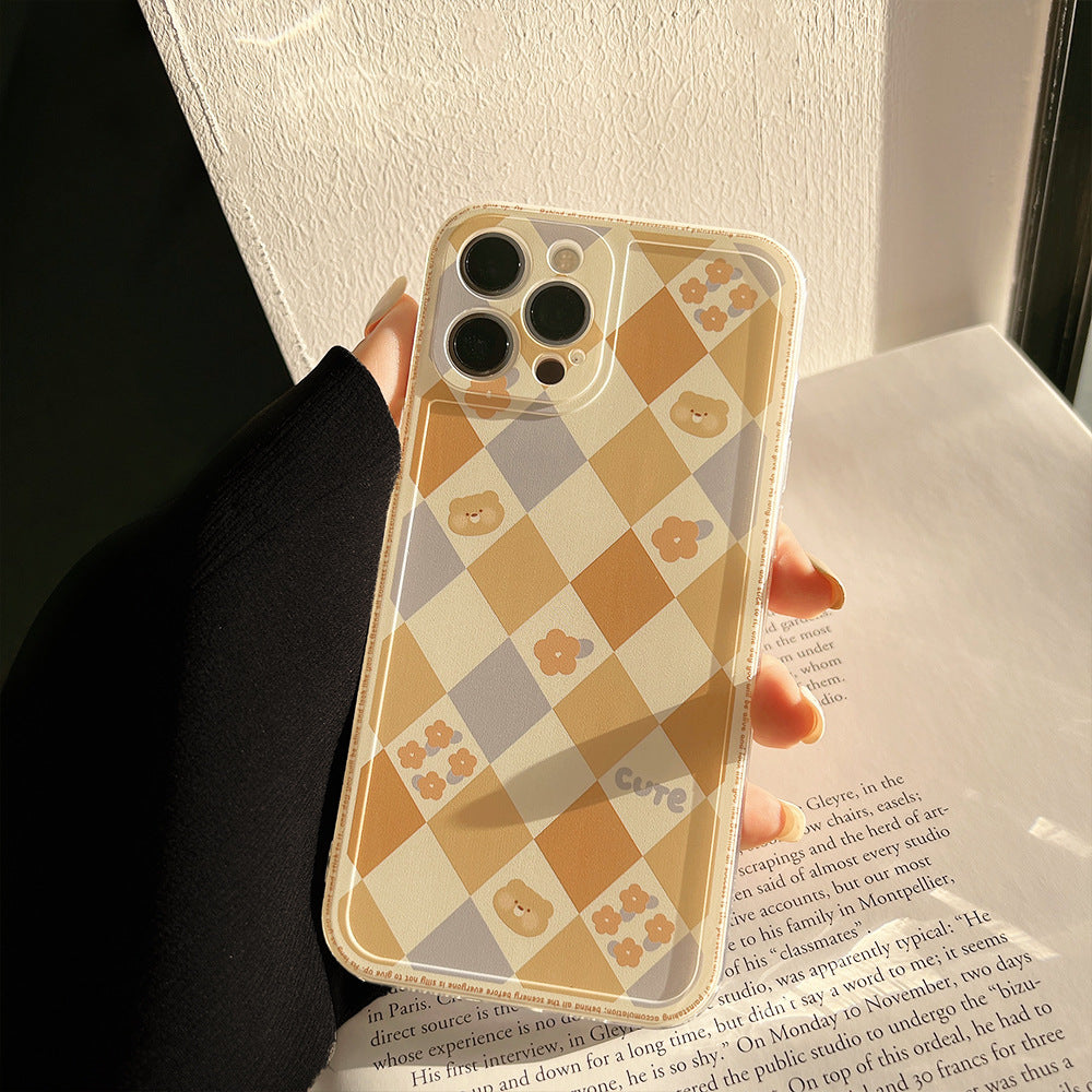 Geometric Grid Phone Case