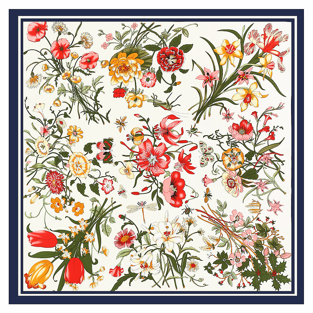 Botanical Jacquard Scarf