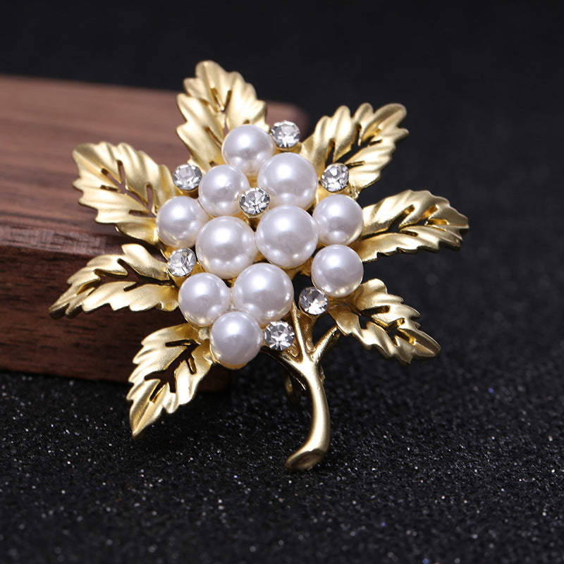 Matte Botanical Brooch