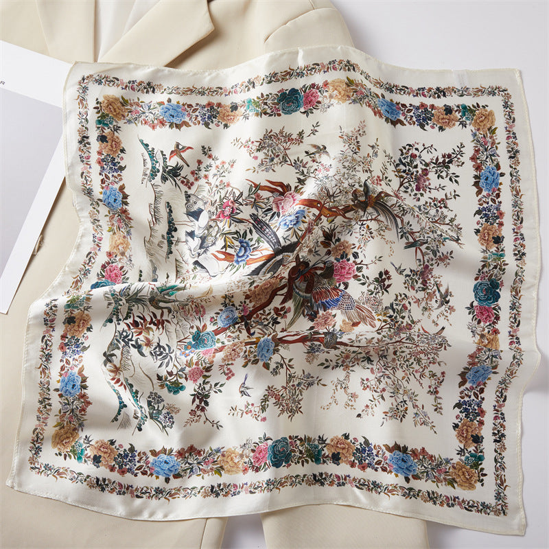 Printed Square Scarf