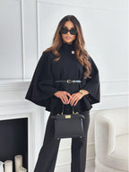 Belted Batwing Cloak