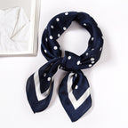 Satin-Finish Square Scarf