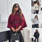 Belted Batwing Cloak