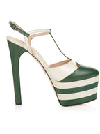 Buckle-Detail Block Heels