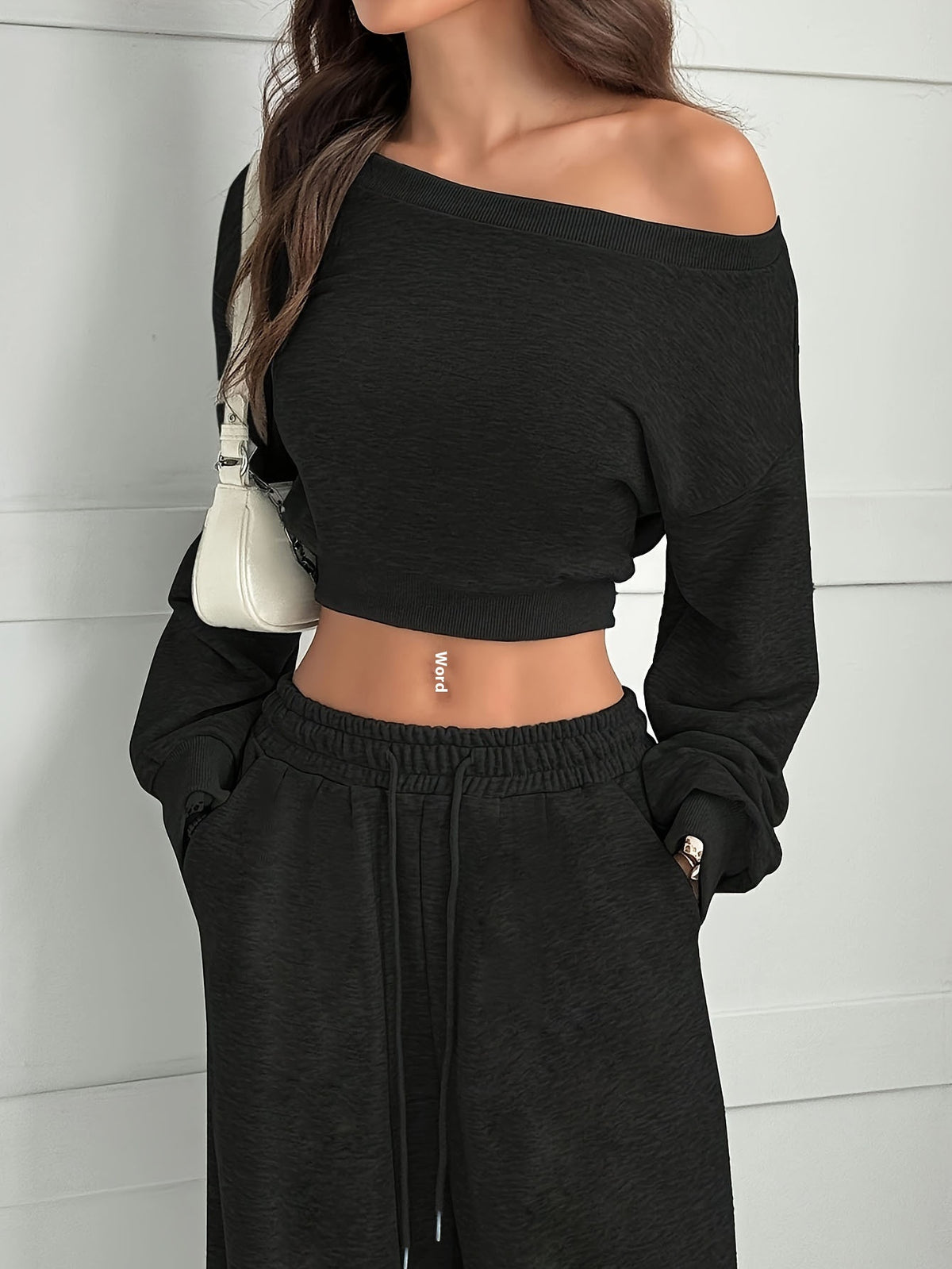 One-Shoulder Top & Trouser Set