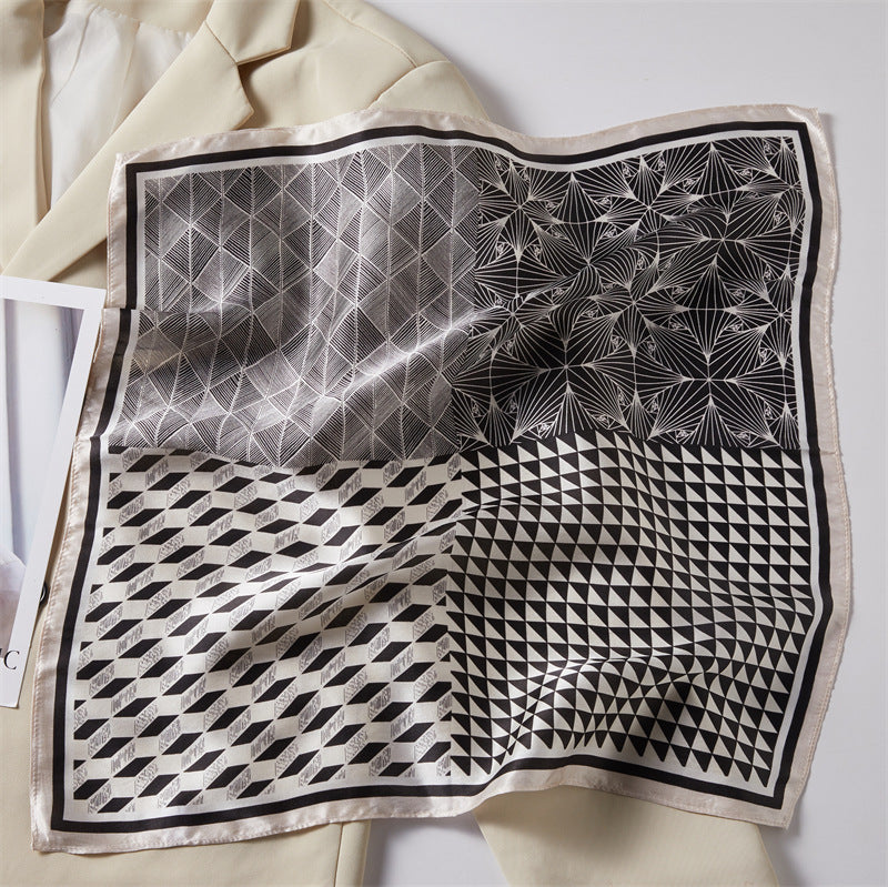 Printed Square Scarf