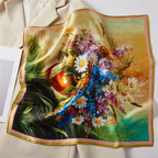Printed Square Scarf