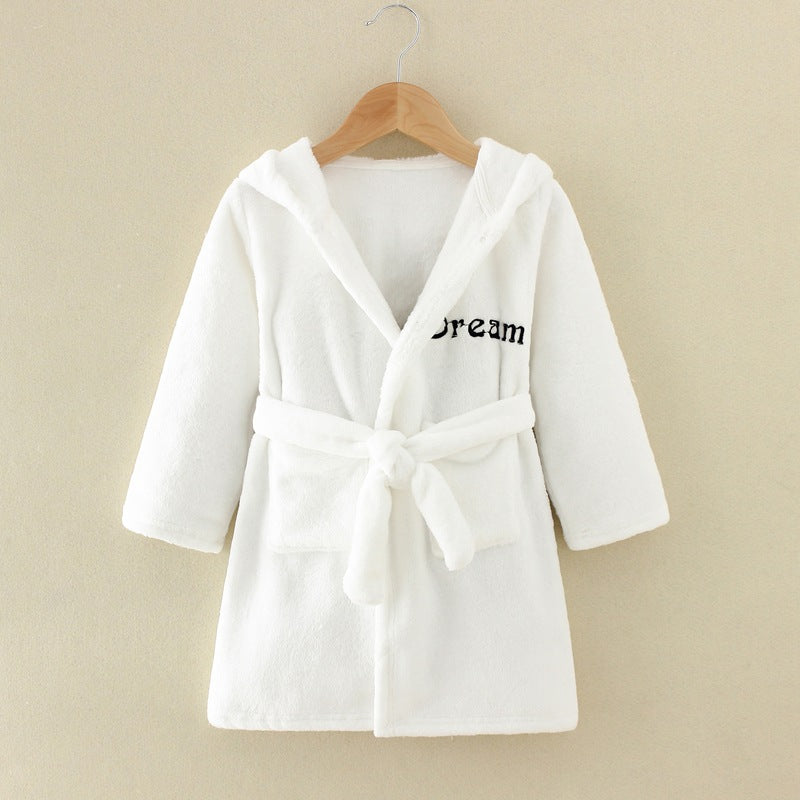 Children’s Flannel Bathrobe
