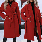 Belted Double-Breasted Trench