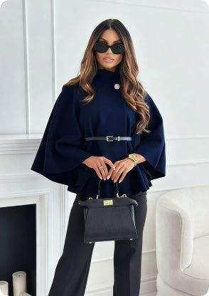 Belted Batwing Cloak