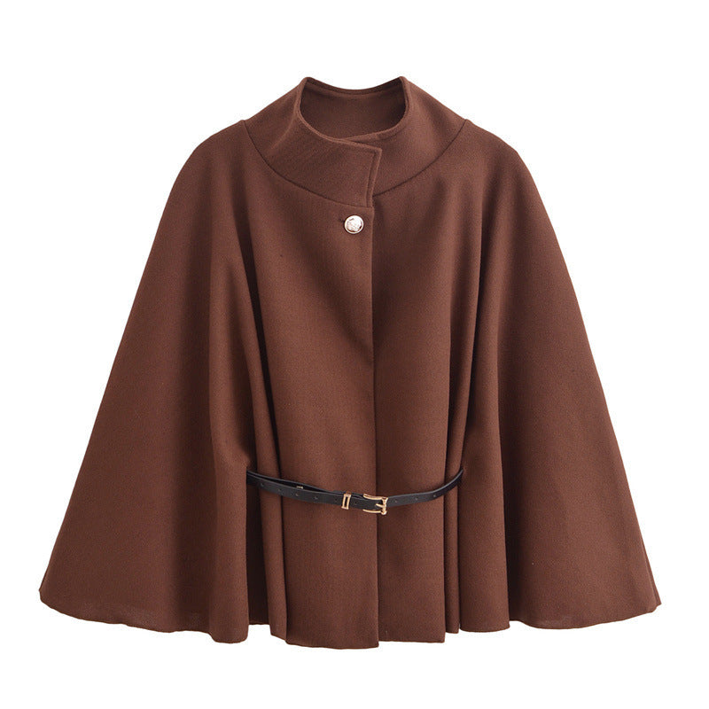 Belted Batwing Cloak