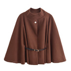 Belted Batwing Cloak