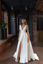 Sleeveless White Maxi Dress