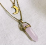 Moon Pendant Necklace