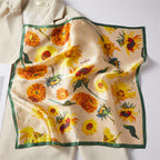 Printed Square Scarf