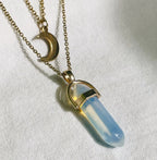 Moon Pendant Necklace