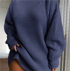 Turtleneck Sweater Dress